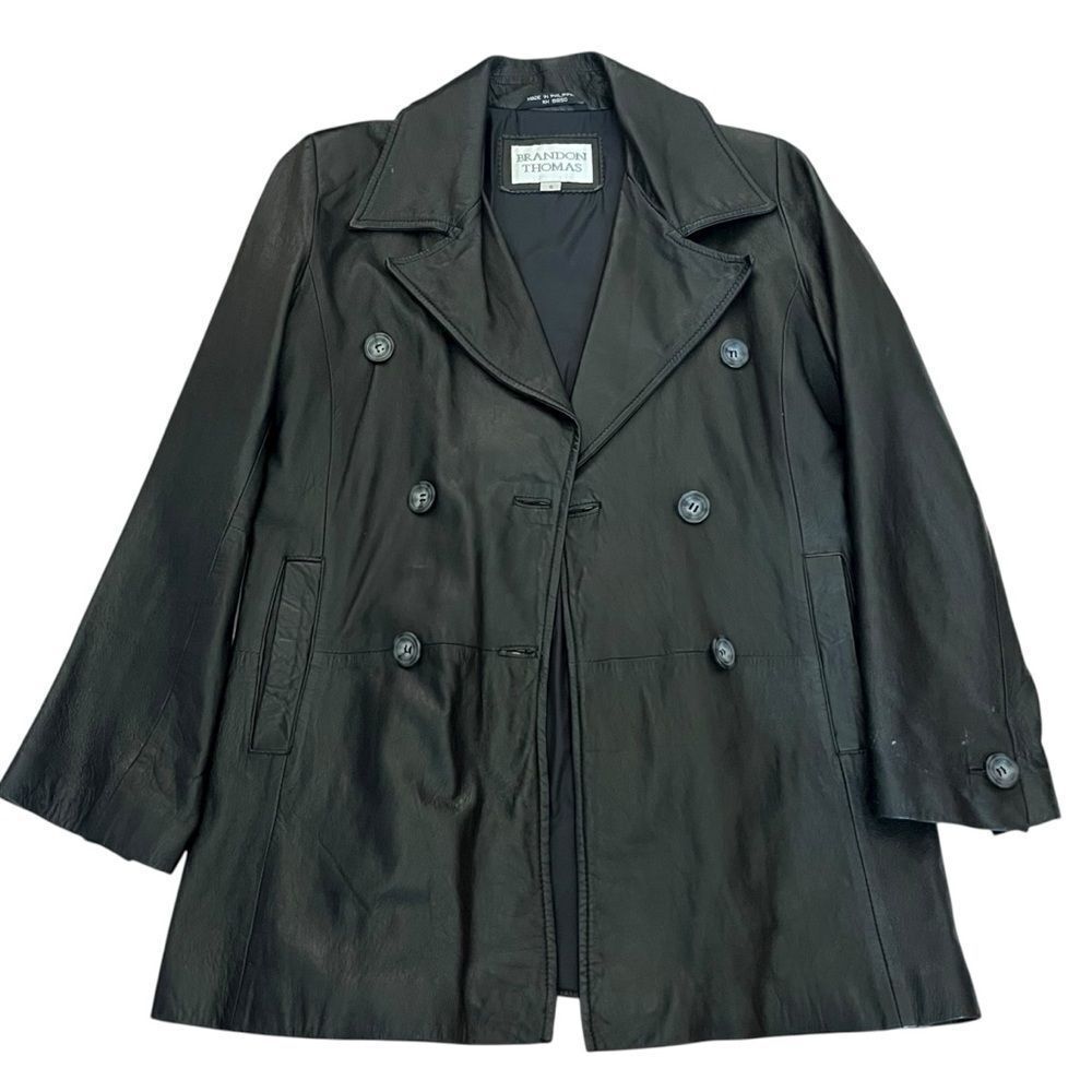 Vintage Brandon Thomas Black Leather Jacket